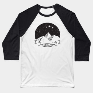 City of Starlight Velaris Acotar Book Lover, SJM Merch, A court of Thorns and Roses Fantasy Bookish Vintage Retro Baseball T-Shirt